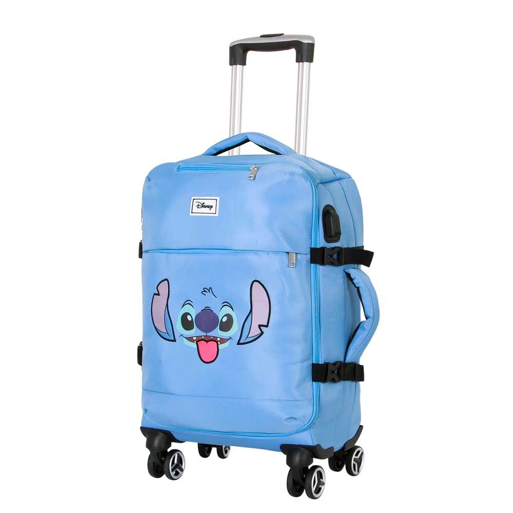 Disney Stitch Ansikte Trolley Resväska 55cm