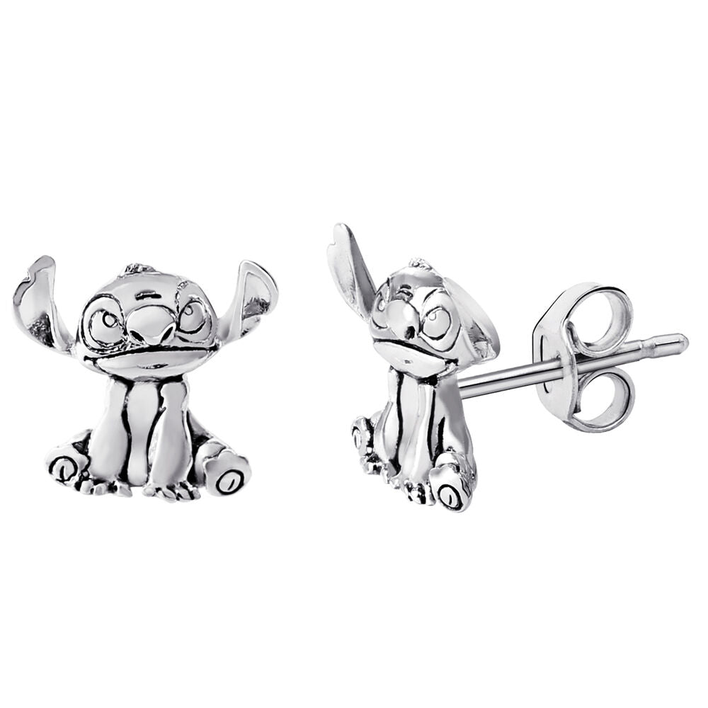 Disney Stitch Örhängen i Silver