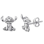Disney Stitch Örhängen i Silver