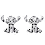 Disney Stitch earrings silver