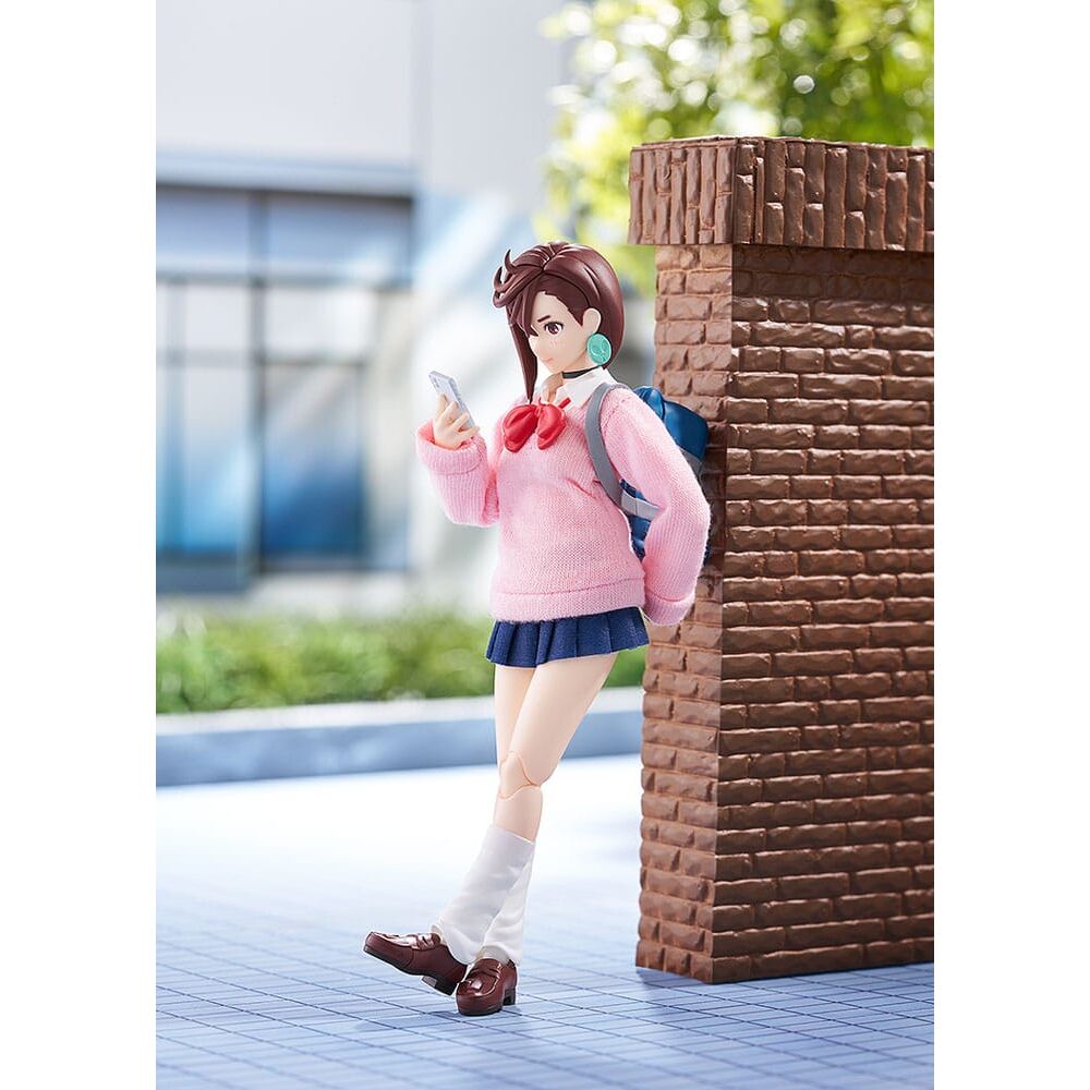 Dandadan Momo Figma Figur 14cm - Detaljerad och Rörlig Samlarfigur