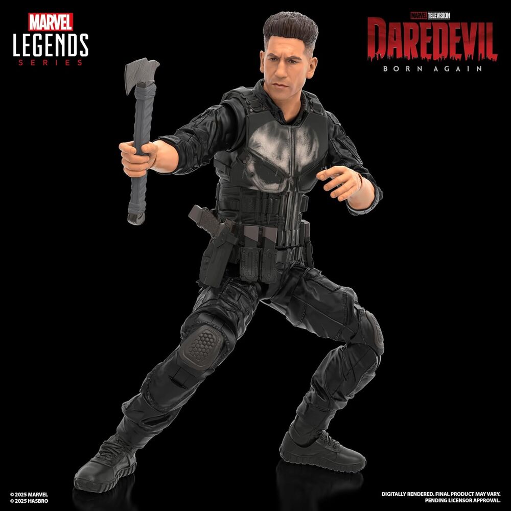Marvel Legends Daredevil Born Again Punisher Figur 15cm