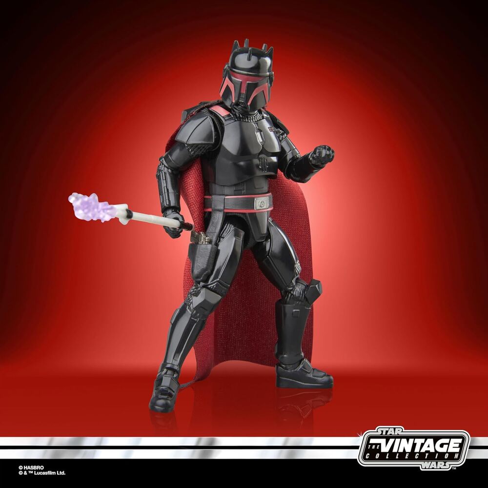 Star Wars The Mandalorian Moff Gideon Dark Trooper Armor Figur 9,5 cm