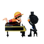 One Piece Luffy & Brook Samlarfigur – 8cm