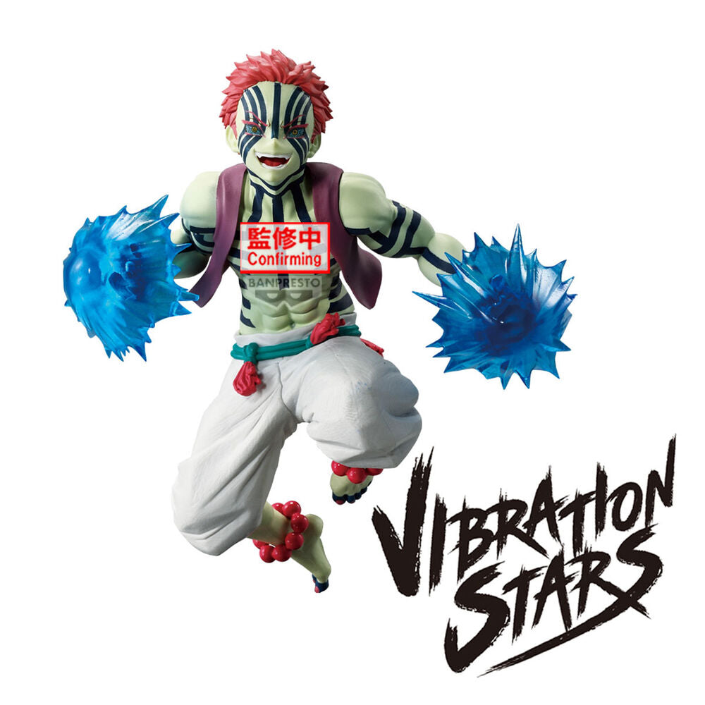 Demon Slayer Kimetsu no Yaiba Akaza Vibration Stars Figur - 16cm