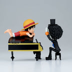 One Piece Luffy & Brook Samlarfigur – 8cm