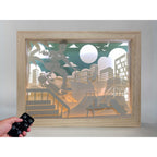 Skate Park Trä Lampa