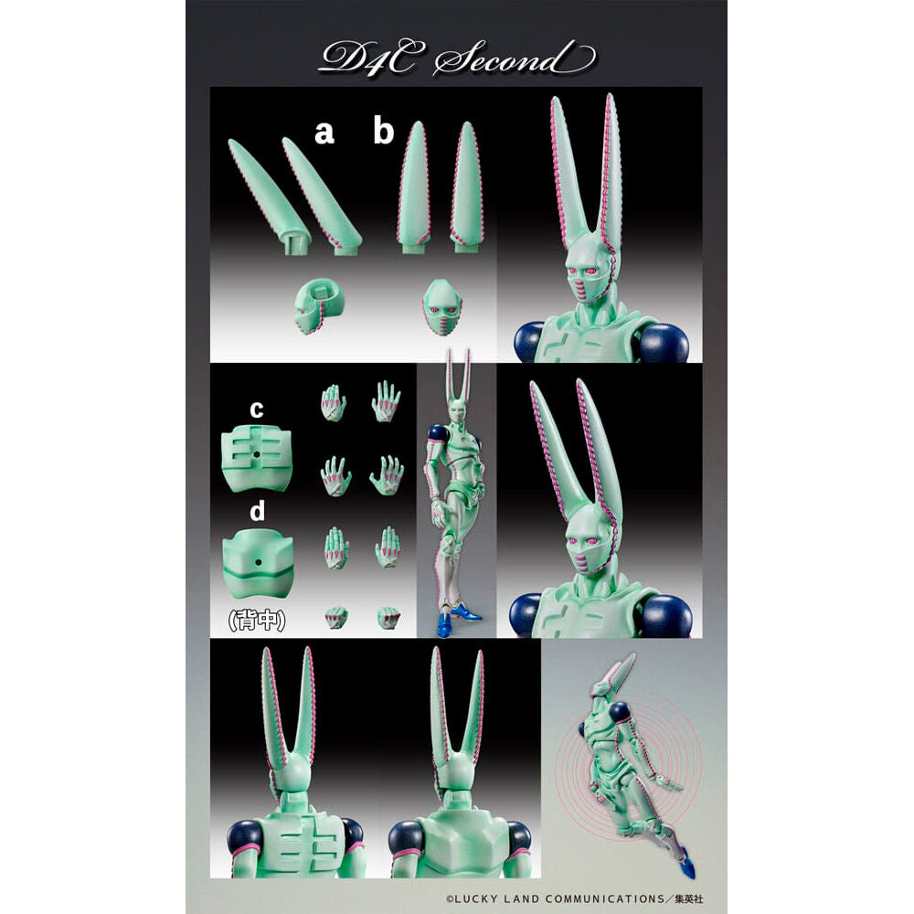 Jojos Bizarre Adventure Del 7 D4C Chozokado Figur 20cm