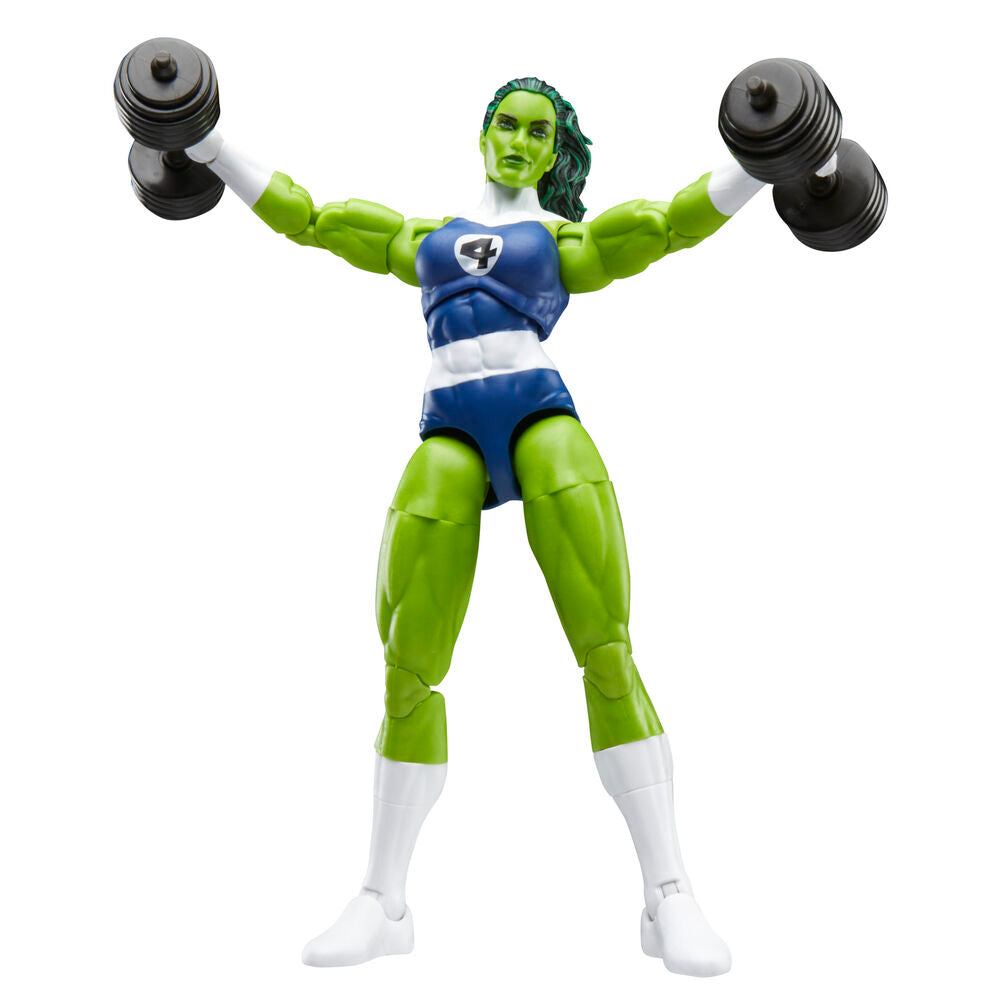 Marvel The Fantastic 4 She-Hulk Figur 15cm – Detaljerad Actionfigur