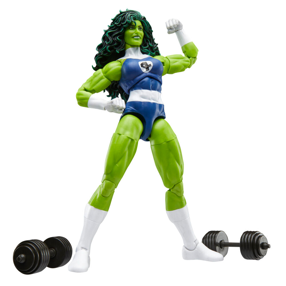 Marvel The Fantastic 4 She-Hulk Figur 15cm – Detaljerad Actionfigur