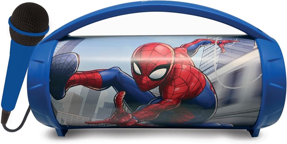 Marvel Spiderman Högtalare med Bluetooth Mikrofon