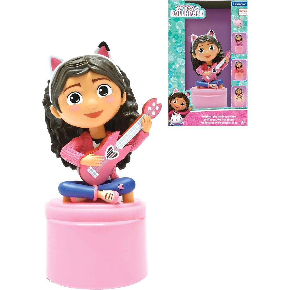 Gabbys Dockhus Högtalare med Nattljus