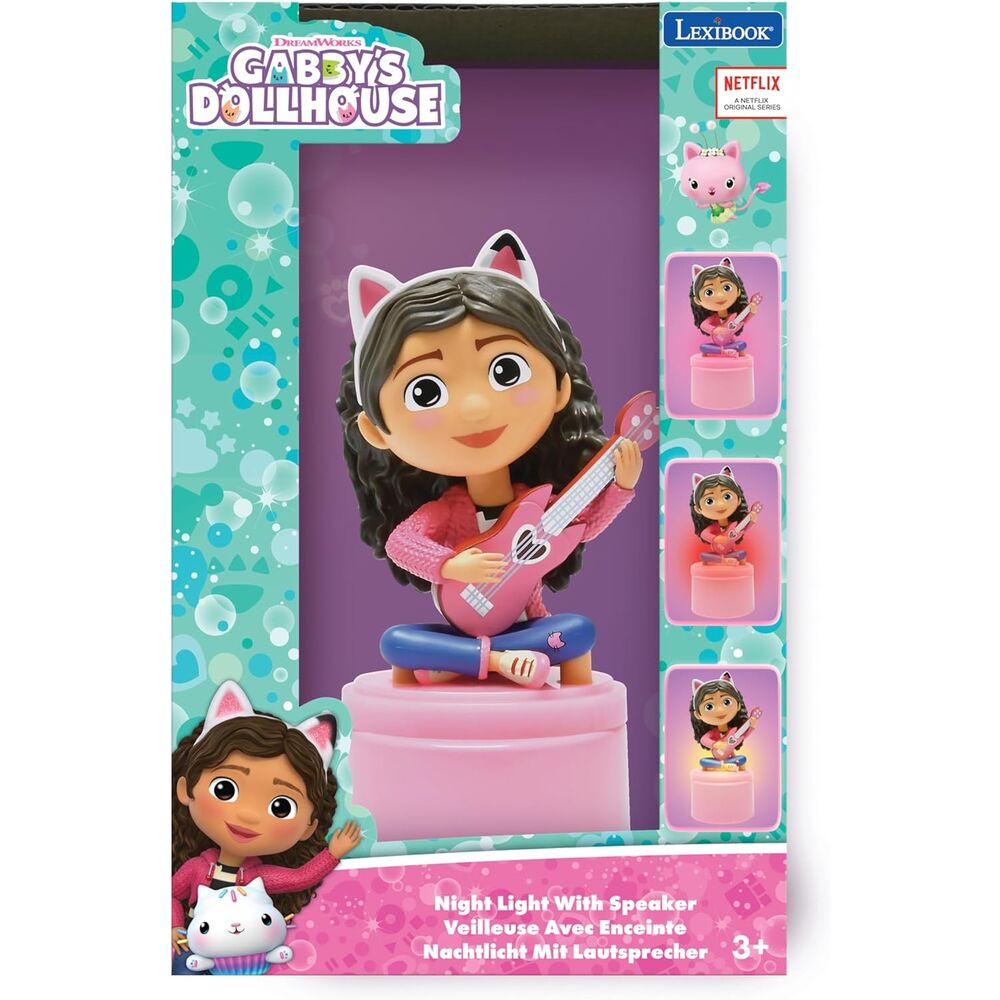 Gabbys Dockhus Högtalare med Nattljus