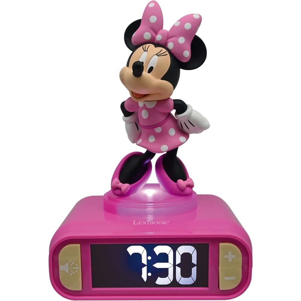 Disney Minnie Digital väckarklocka med nattljus