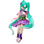 Hatsune Miku Flower Fairy Cosmos Lila Noodle Stopper Figur 14cm
