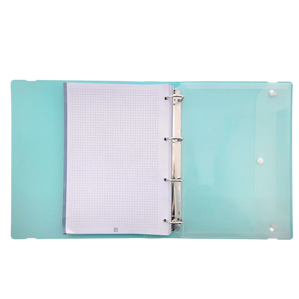 Capibara Blubble Tea Ring binder