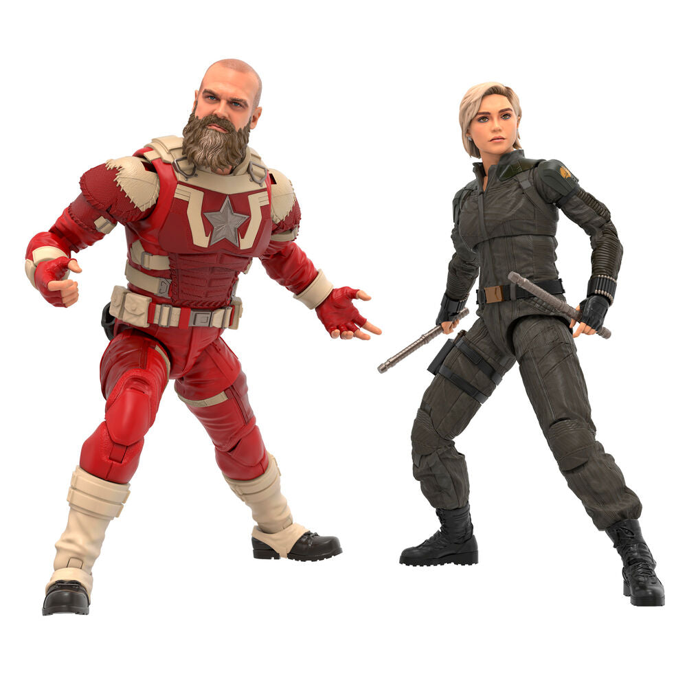 Marvel Legends Thunderbolts Yelena Belova & Red Guardian Pack - 2 Figurer
