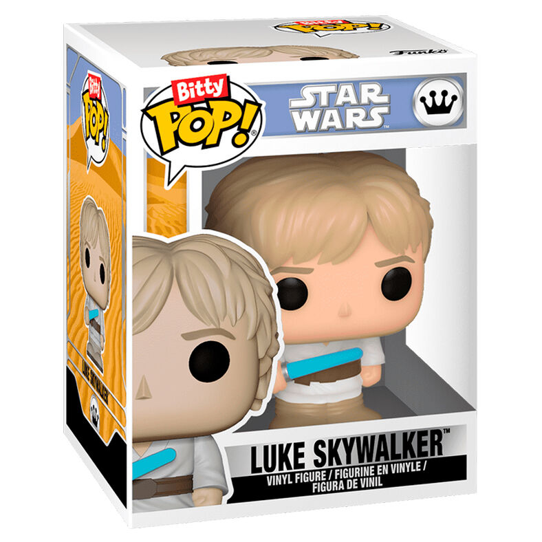 Bitty Pop Figur Rides Star Wars Luke Skywalker och Speeder