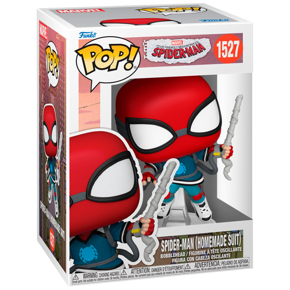 Funko POP Figur Marvel Spider-Man - Spider-Man i Hemmagjord Dräkt