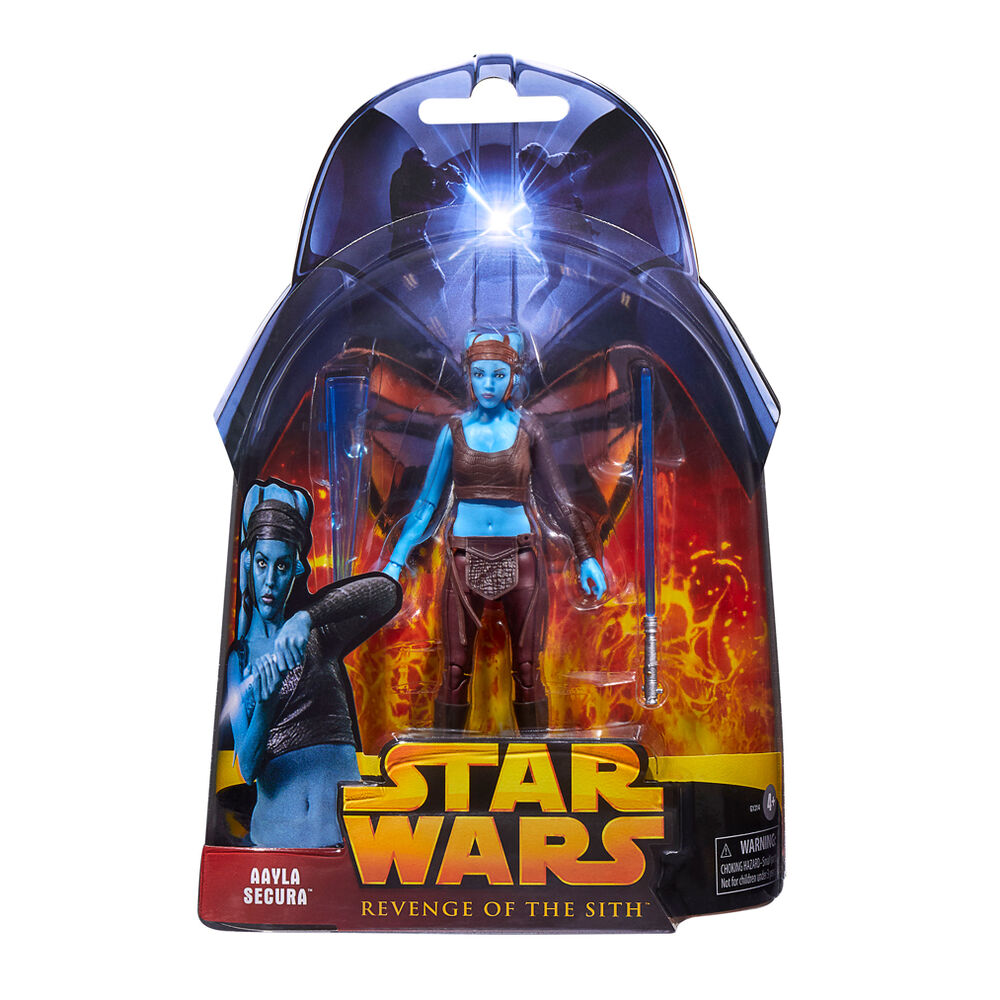 Star Wars Revenge of the Sith Aayla Secura Figur 15cm