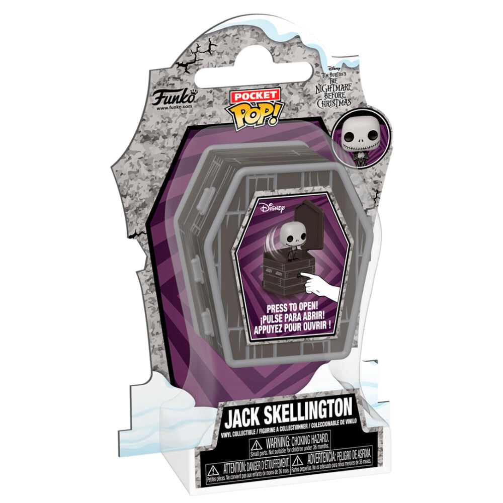 Pocket POP! Jack Skellington Figur - Disney Nightmare Before Christmas