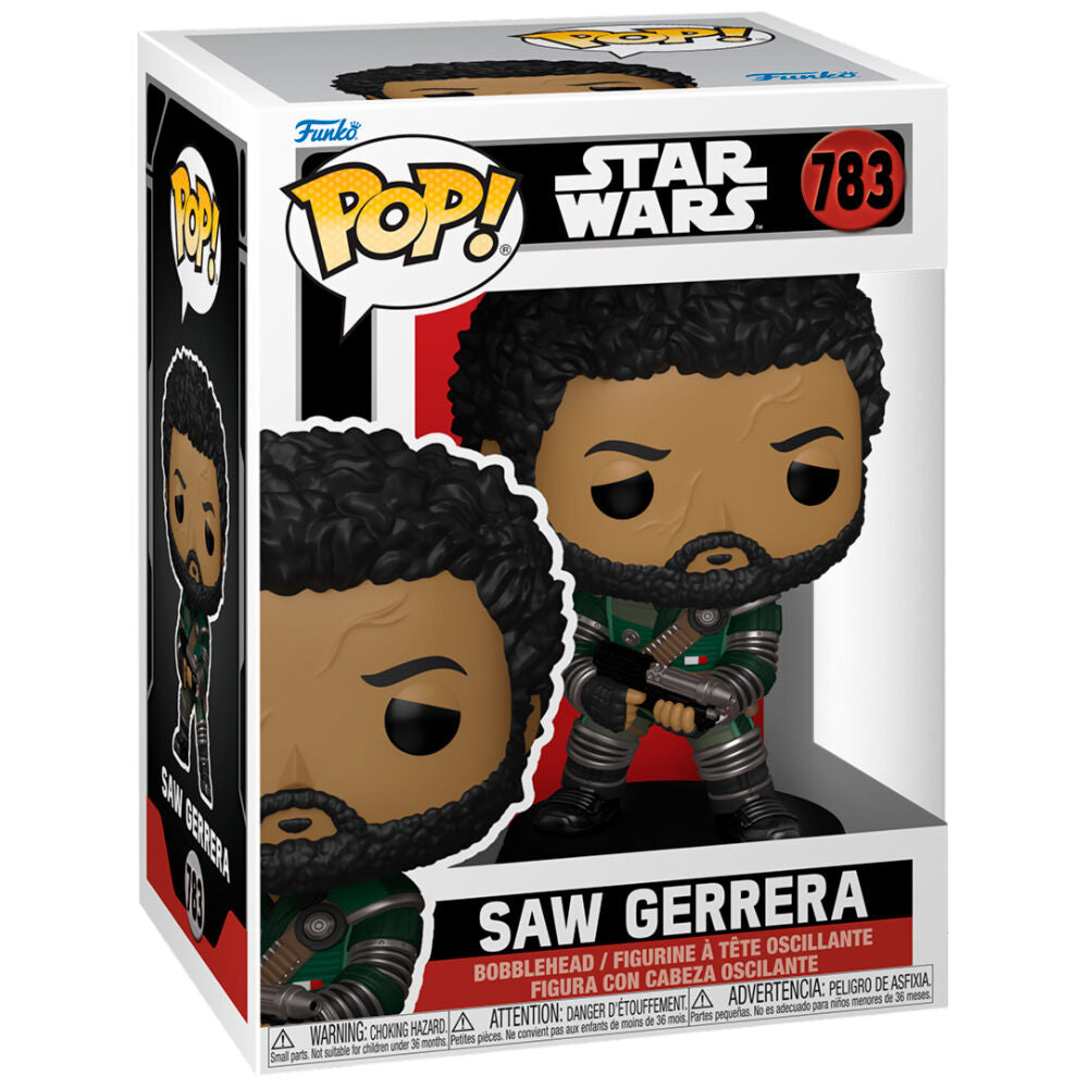 POP Figur Star Wars Saw Gerrera - Funko POP Samlarfigur