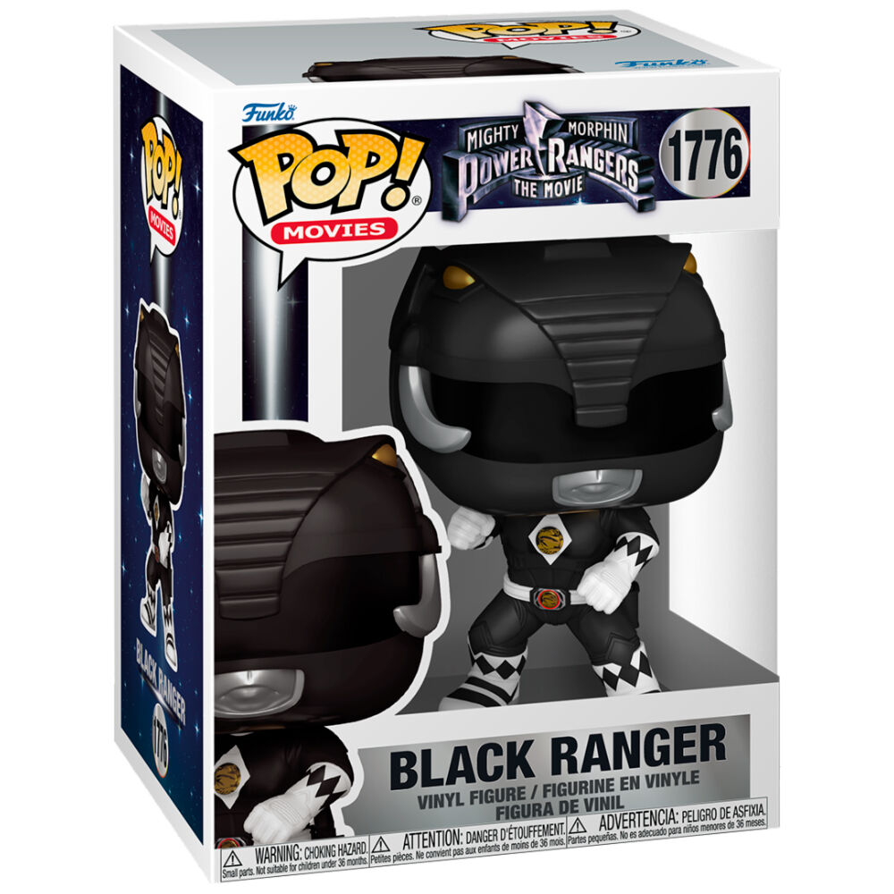 Funko POP Figur Mighty Morphin Power Rangers Black Ranger 9cm