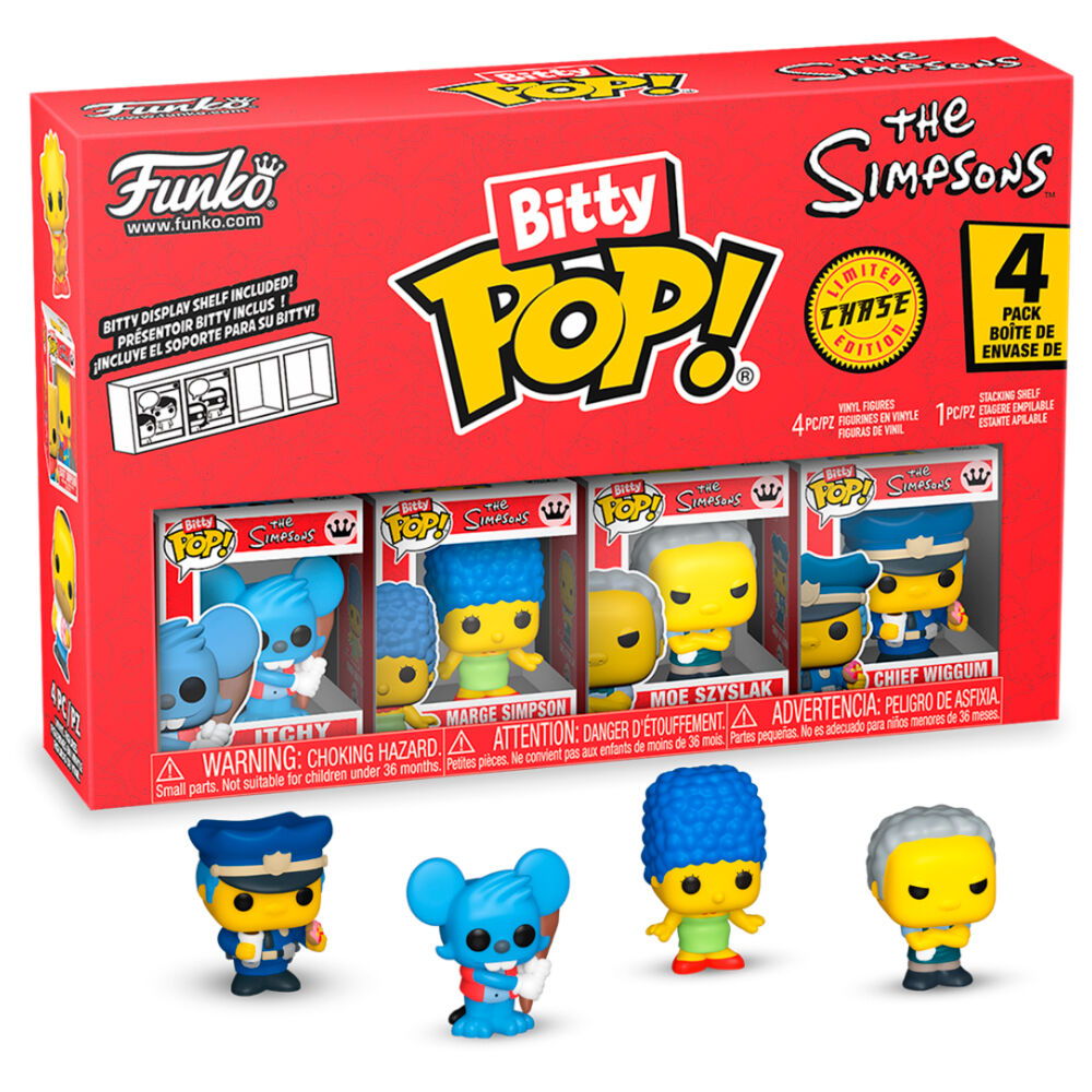 Bitty POP 4-pack The Simpsons Itchy Figures