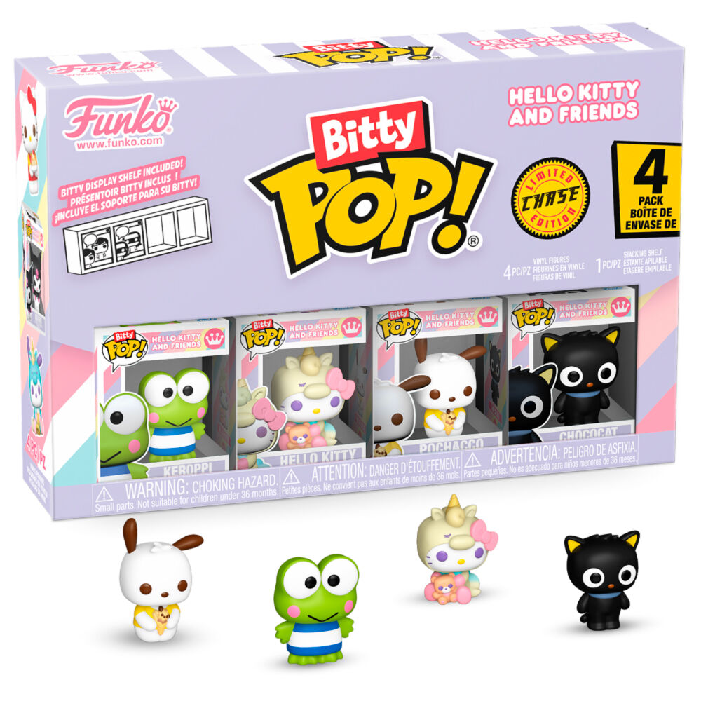 Bitty POP! Hello Kitty och Vänner - Keroppi 4-pack