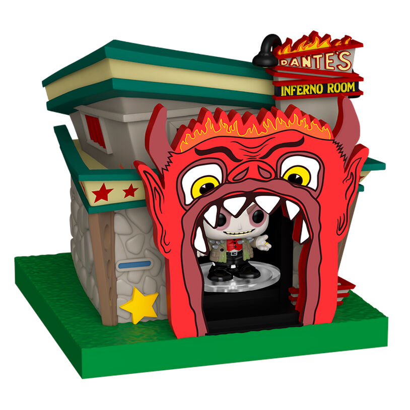 Bitty POP figure Town Beetlejuice Dante&#39;s Inferno Room