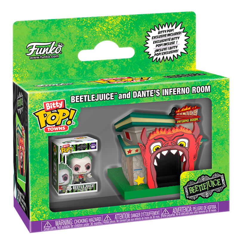 Bitty POP! Figur - Beetlejuice Dante's Inferno Room