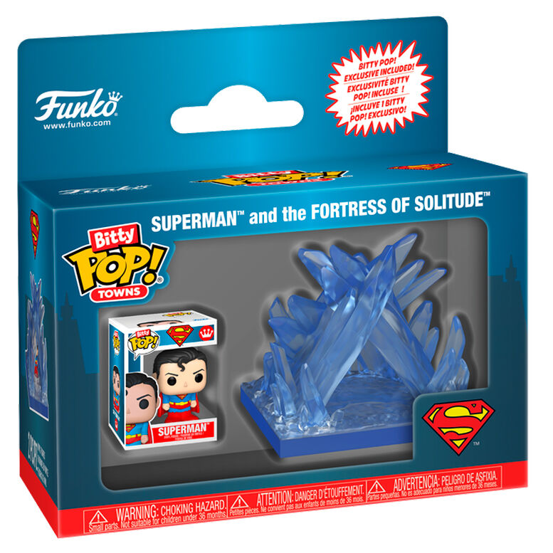 Bitty POP! Figur - DC Comics Superman Fortress of Solitude