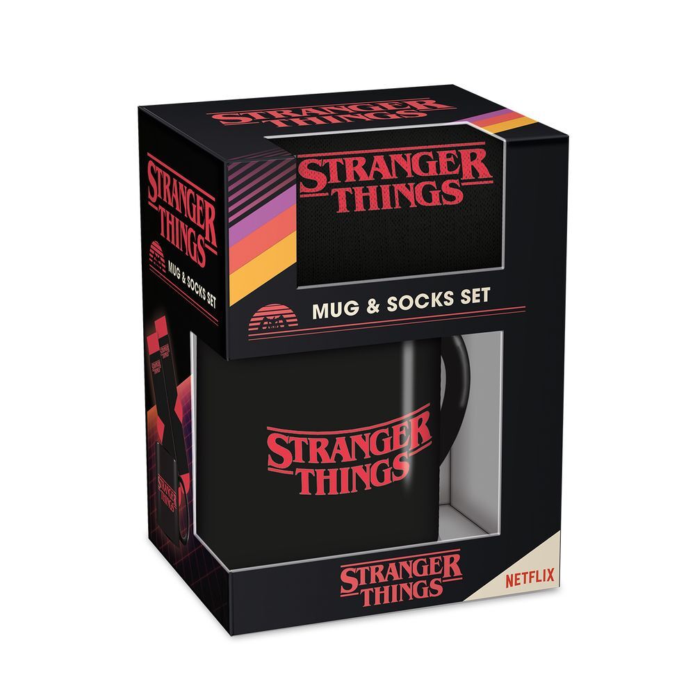 Stranger Things Mug och Strumpor Set