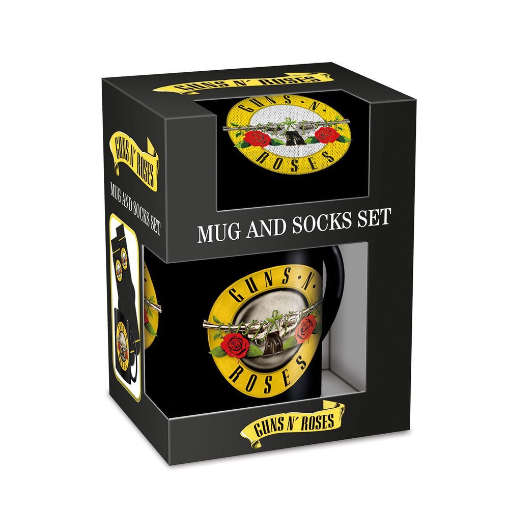 Guns N Roses Mug och Strumpor Set