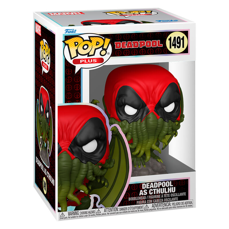 Funko POP Figur Plus Marvel Deadpool - Deadpool som Cthulhu