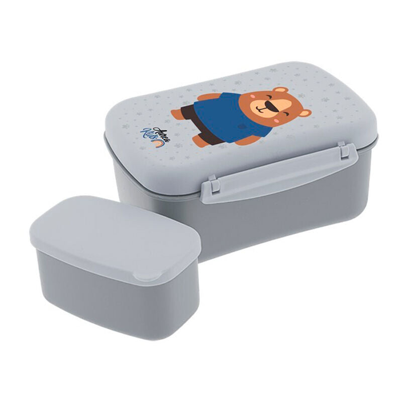 Björnhermetisk Matlåda med Kylplatta och Lunchväska