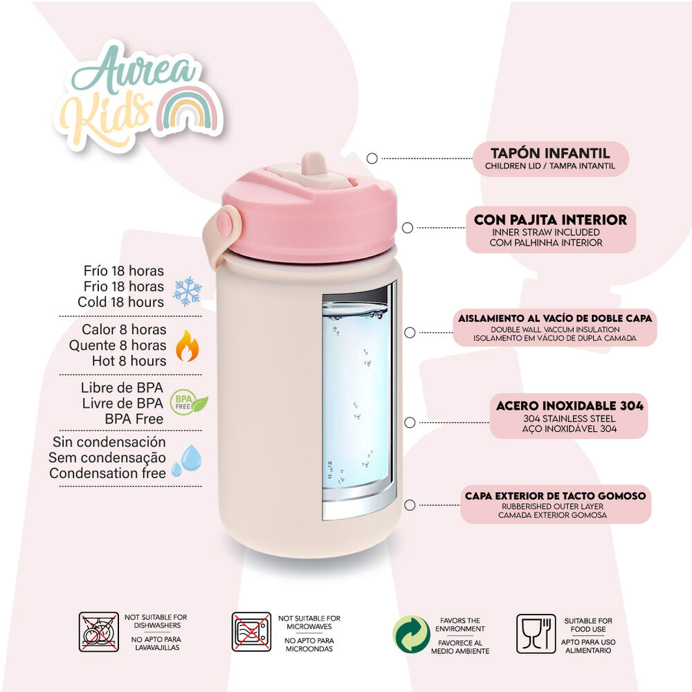 Ballet rostfri stålflaska 330ml