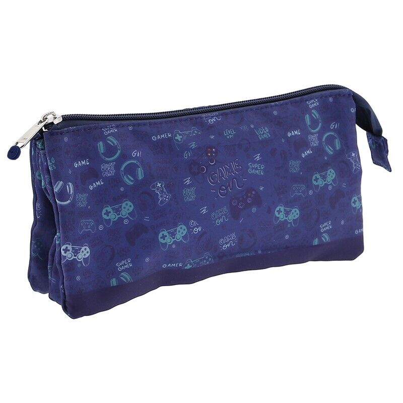 Gamers Triple Pennfodral - Perfekt För Spelare