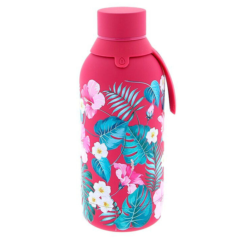 Floral Exotic Magenta Thermal Bottle 500ml
