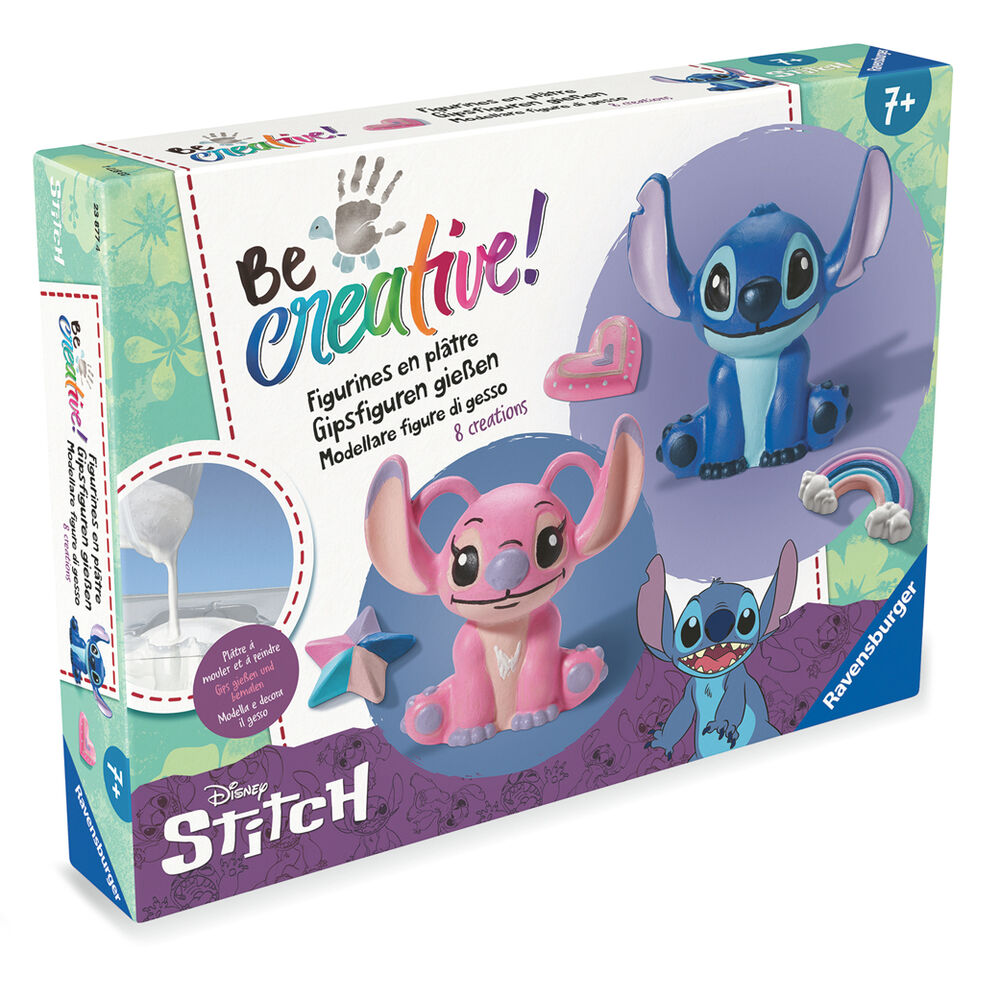 Disney Stitch Be Creative Plaster Creations – Kreativa Målningar med Stitch och Angel