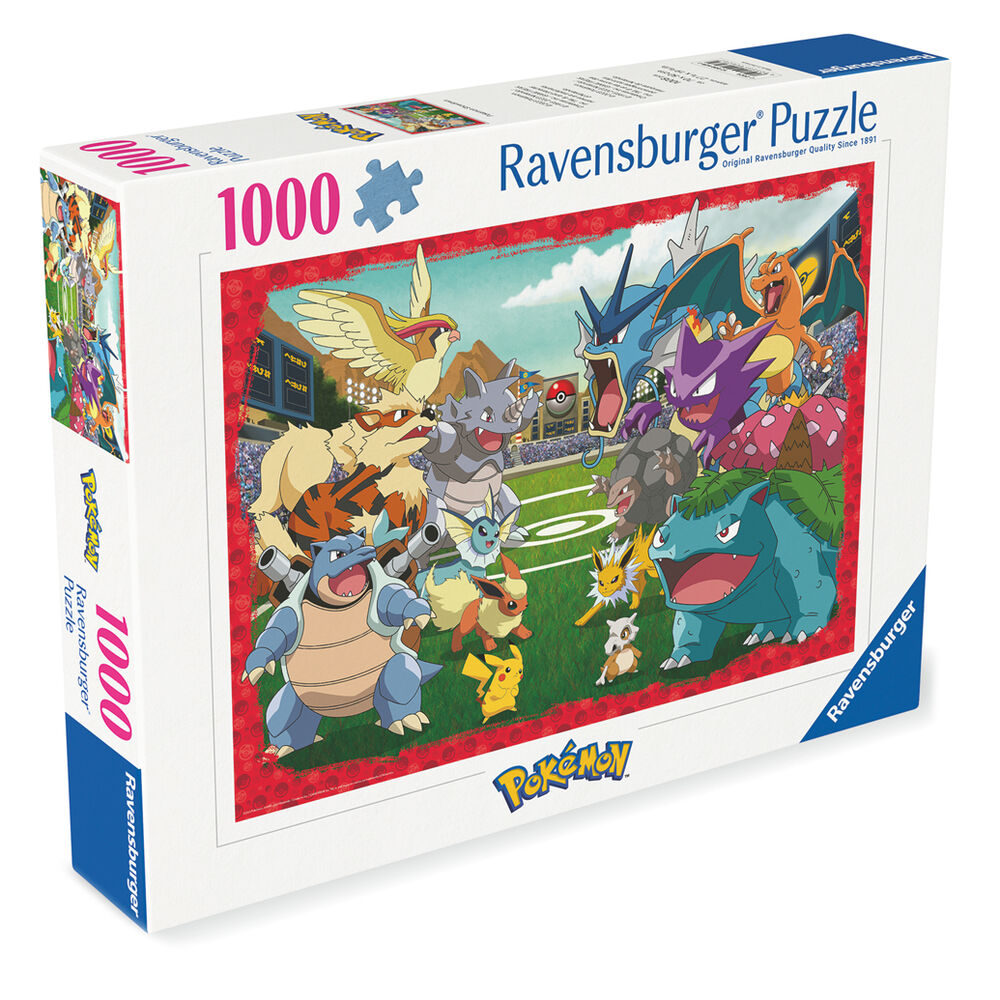 Pokemon Pussel 1000 Bitar - Utmanande och Rolig Underhållning
