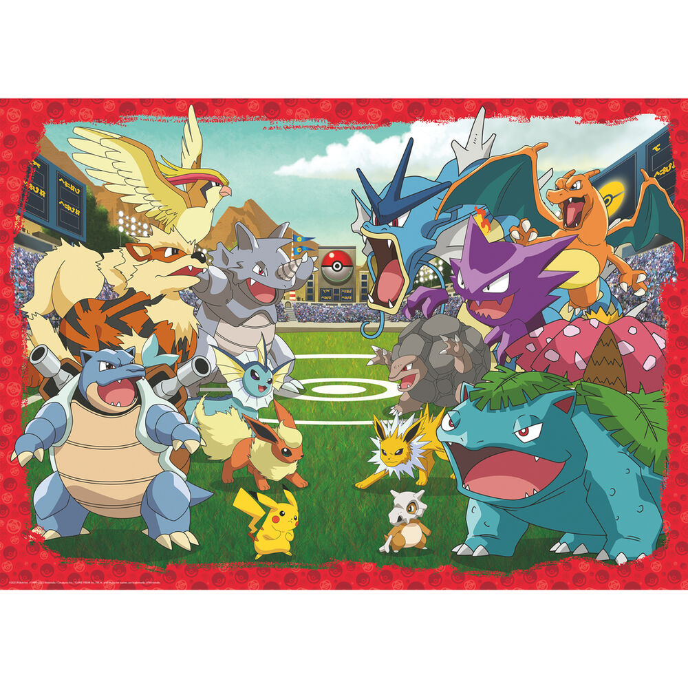 Pokemon Pussel 1000 Bitar - Utmanande och Rolig Underhållning