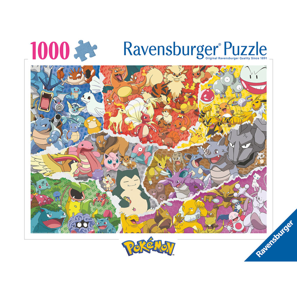 Pokemon Puzzle 1000 Bitar