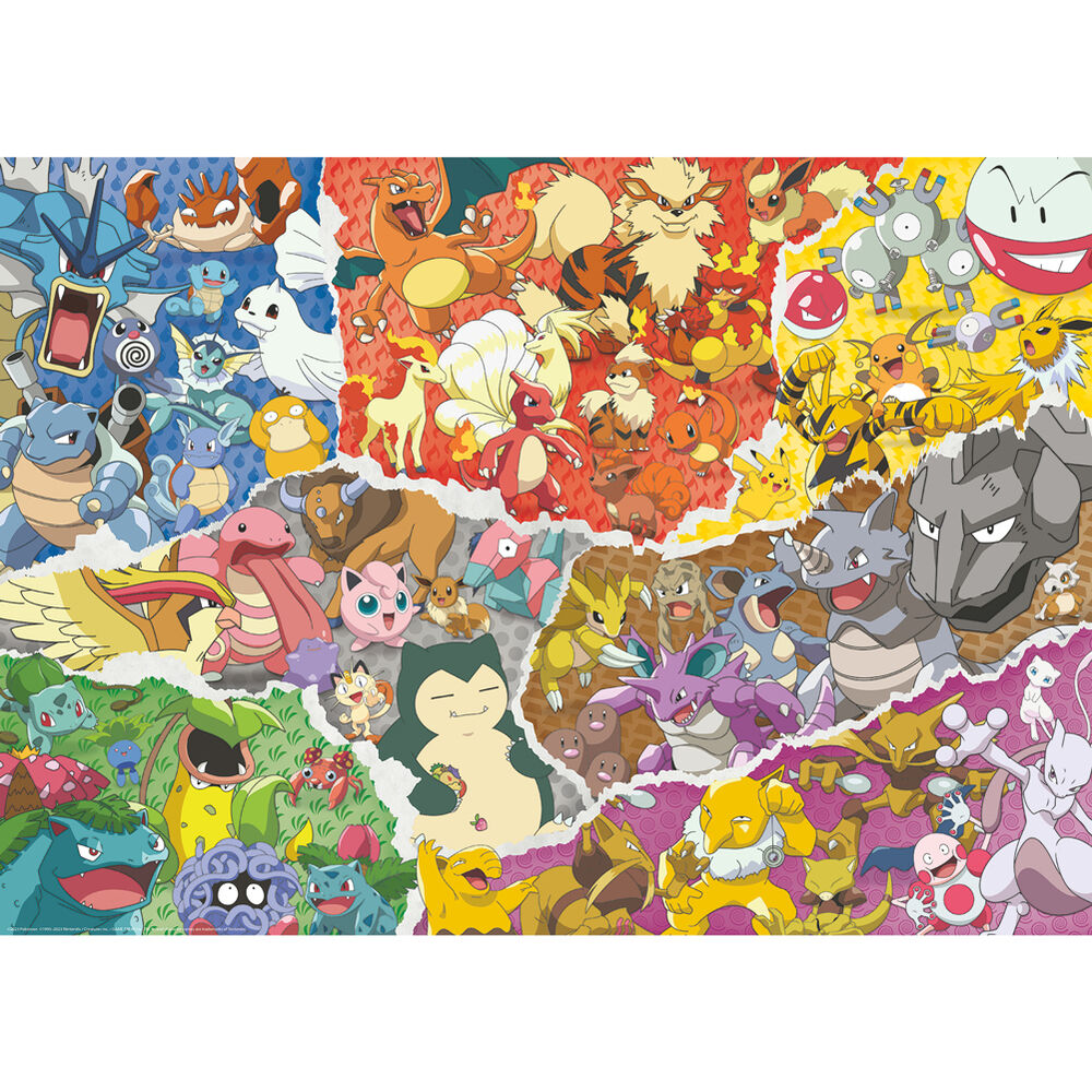 Pokemon Puzzle 1000 Bitar