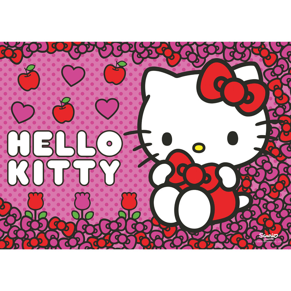 Hello Kitty Pussel 1000 Delar