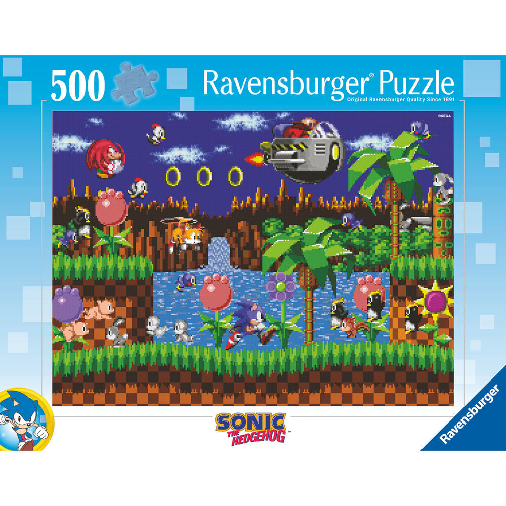 Sonic the Hedgehog 500 Bitars Pussel