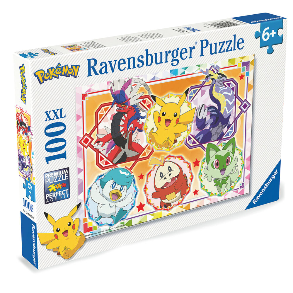 Pokemon XXL pussel 100 bitar