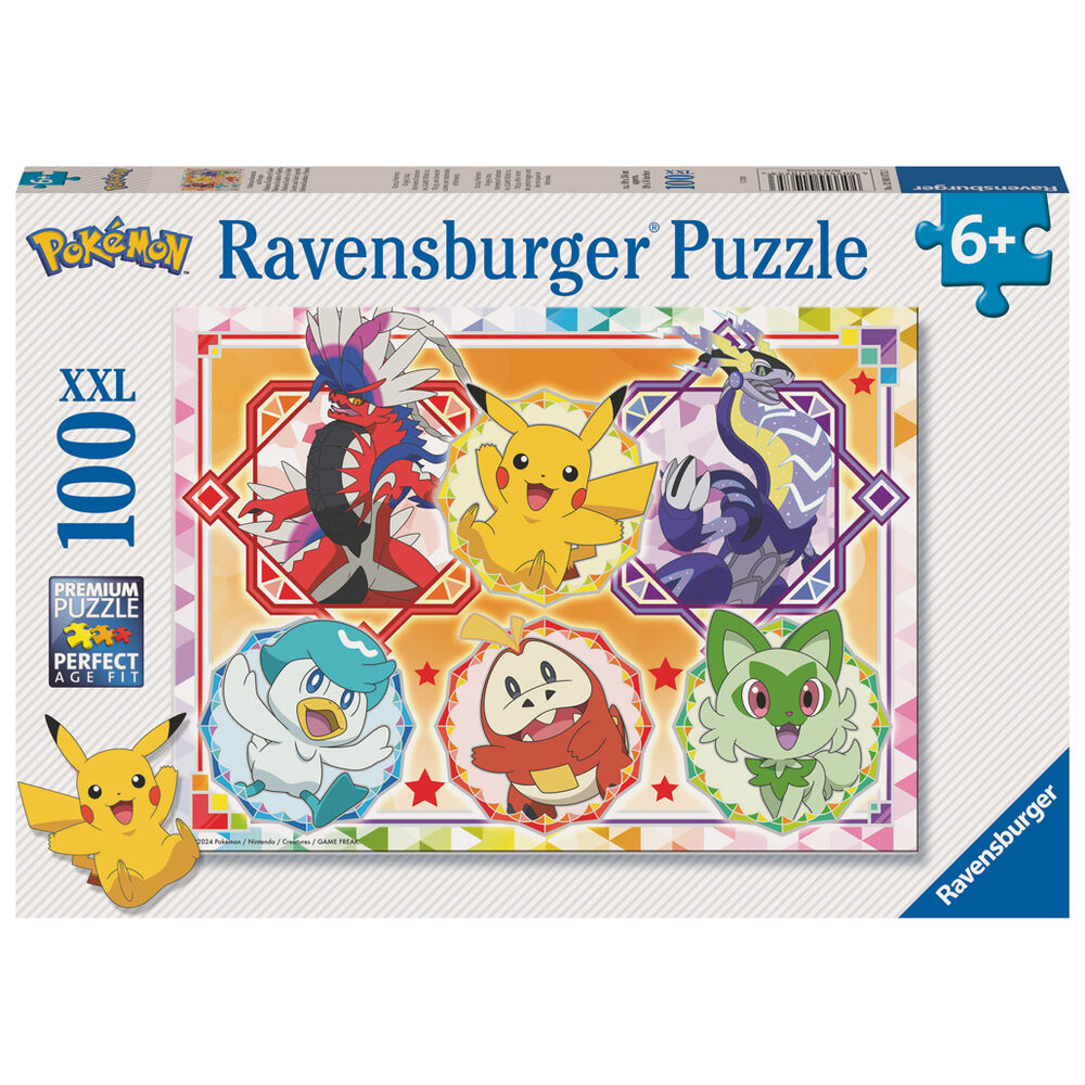 Pokemon XXL pussel 100 bitar
