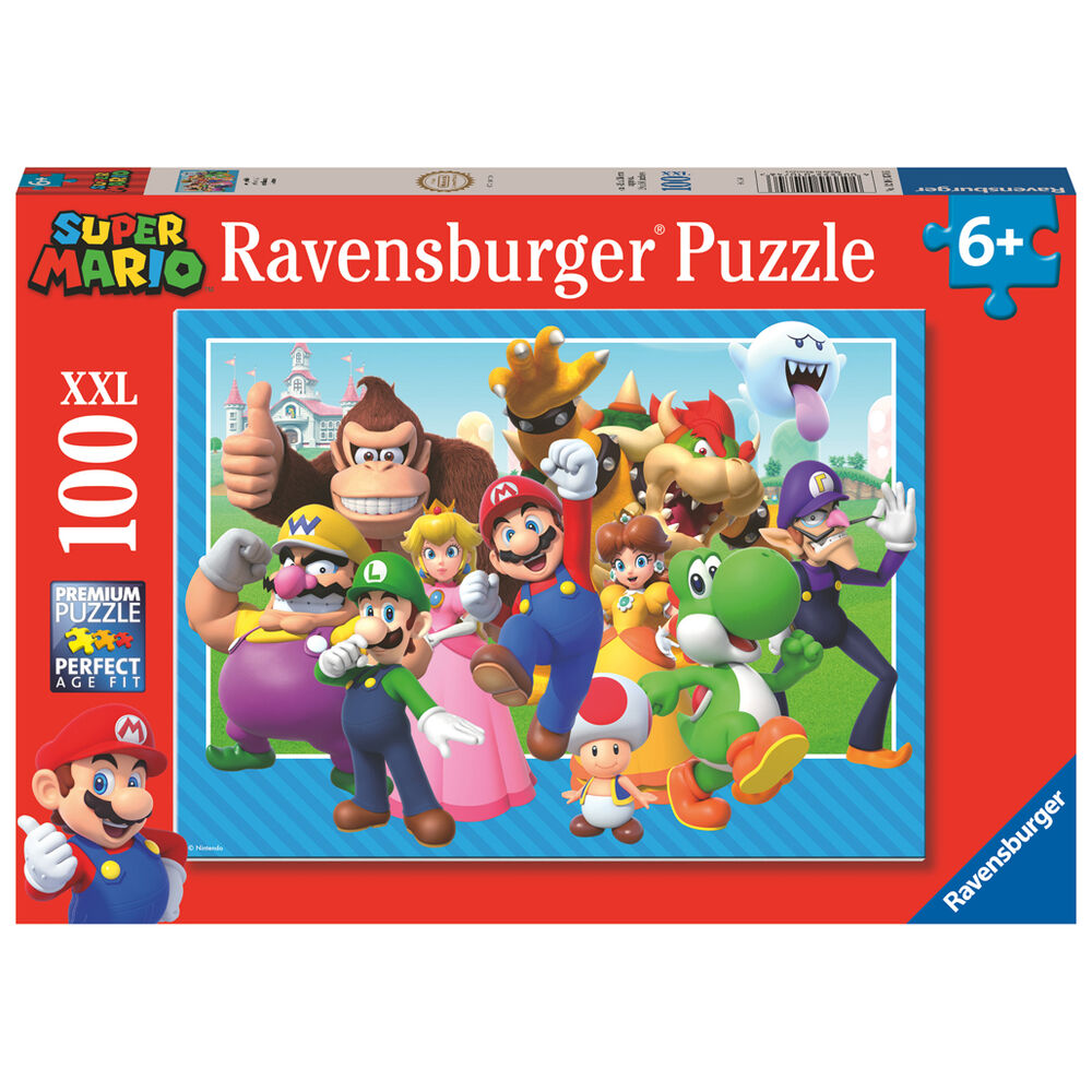 Super Mario Bros XXL Puzzle 100 bitar