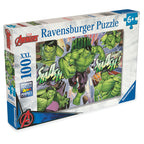 Marvel Hulk XXL pussel 100 bitar
